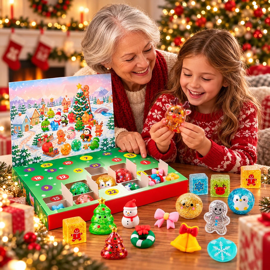 A new squeeze toy every day until Christmas