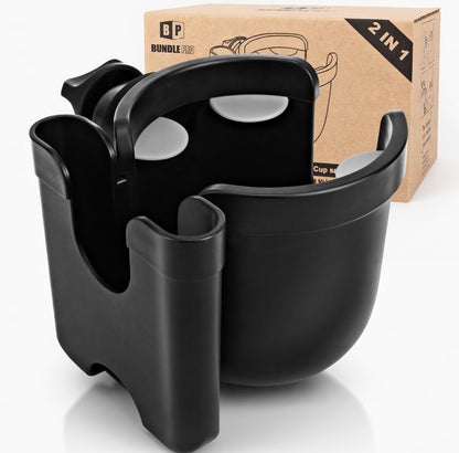 2-in-1 Stroller Cup & Phone Holder